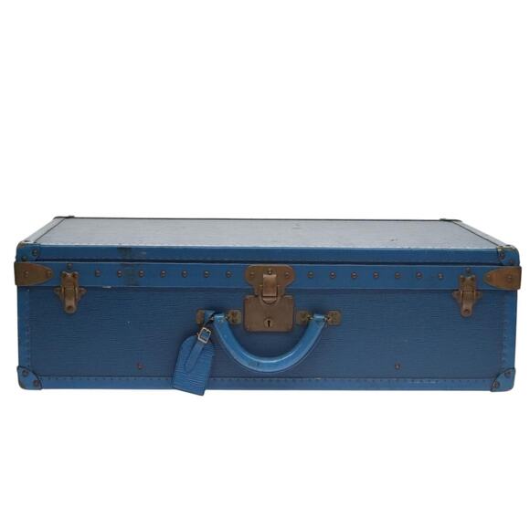 LOUIS VUITTON Epi Alzer 75 Trunk Blue - Picture 2 of 16